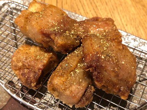 猪肉の山椒唐揚げ